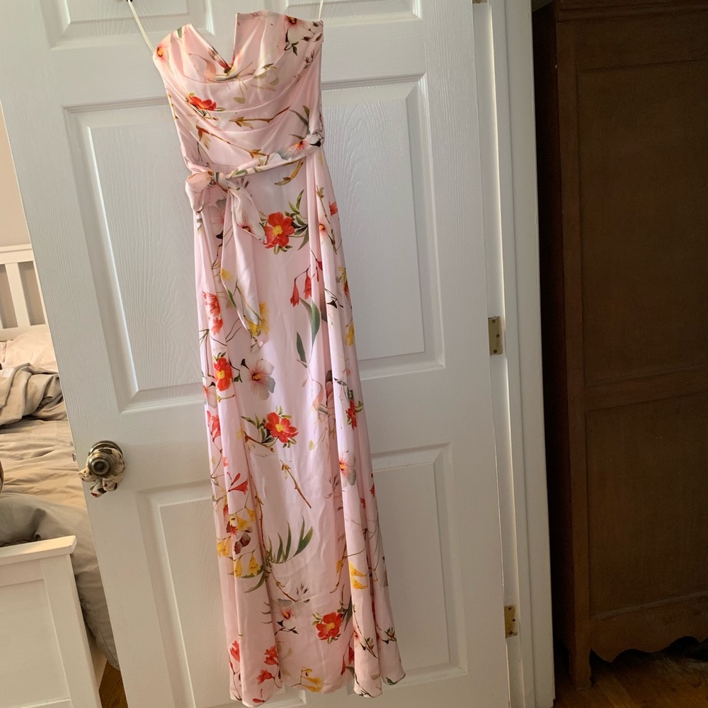 NWT TED BAKER ALANAH BOTANICAL BLOOM MAXI GOWN